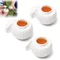 Golf Ball Shot Glass Set of 3 with Lid Golf Ball Cup Golf Party Favors Golf Decorations for Golf Themed Birthday Parties