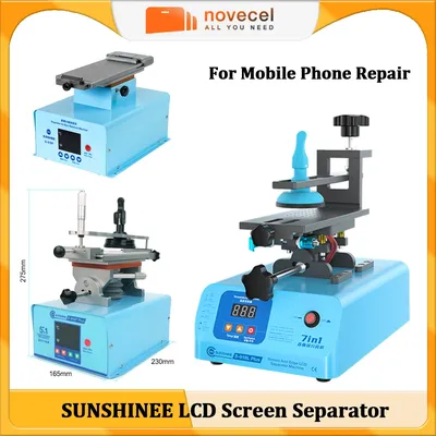 SUNSHINE SS-918L Screen Separator Support LCD Screen Separation under 8 inches and the Temperature Adjusted from 50 to 130 °C