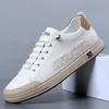 Marke männer Leder Tragen-beständig Low Top Casual Schuhe Trend Turnschuhe herren Business Walking Flache Schuhe Zapatillas hombre