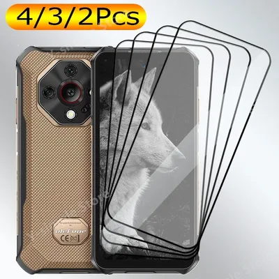 Smartphone Glass For Ulefone Armor X16 Pro Screen Protector 9H Armor X16 Tempered Glass Anti-Scrach Full cover 4/3/2 Pcs