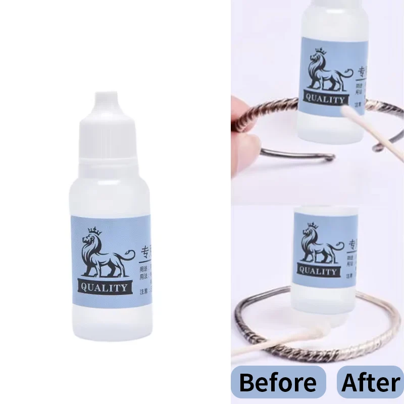 15 ml/Flasche Anti-Anlauf Silber Gold Reiniger Schmuck Polierflüssigkeit Reinigungswerkzeuge Image