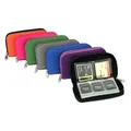 Custodia per scheda di memoria Custodia per trasporto Portafoglio 22 slot per CF/SD//SDHC/MS/DS Scatola per scheda di memoria Scatola per carte di credito Borsa per carte
