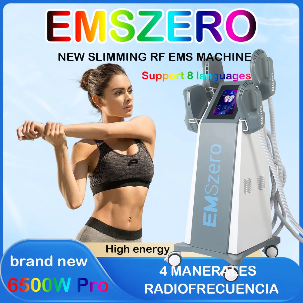 Professionelle EMS Null Neo Körperformung 6500 W HIEMT EMS RF Körper Abnehmen Muskelstimulator Formmaschine für Salon Image