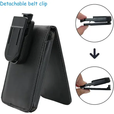 PU Leather Protective Case Cover for iPod Classic 6th 7th 80GB 120GB Thin 160GB iPod Video 30GB with Belt Clip(10.5mm Thickness)
