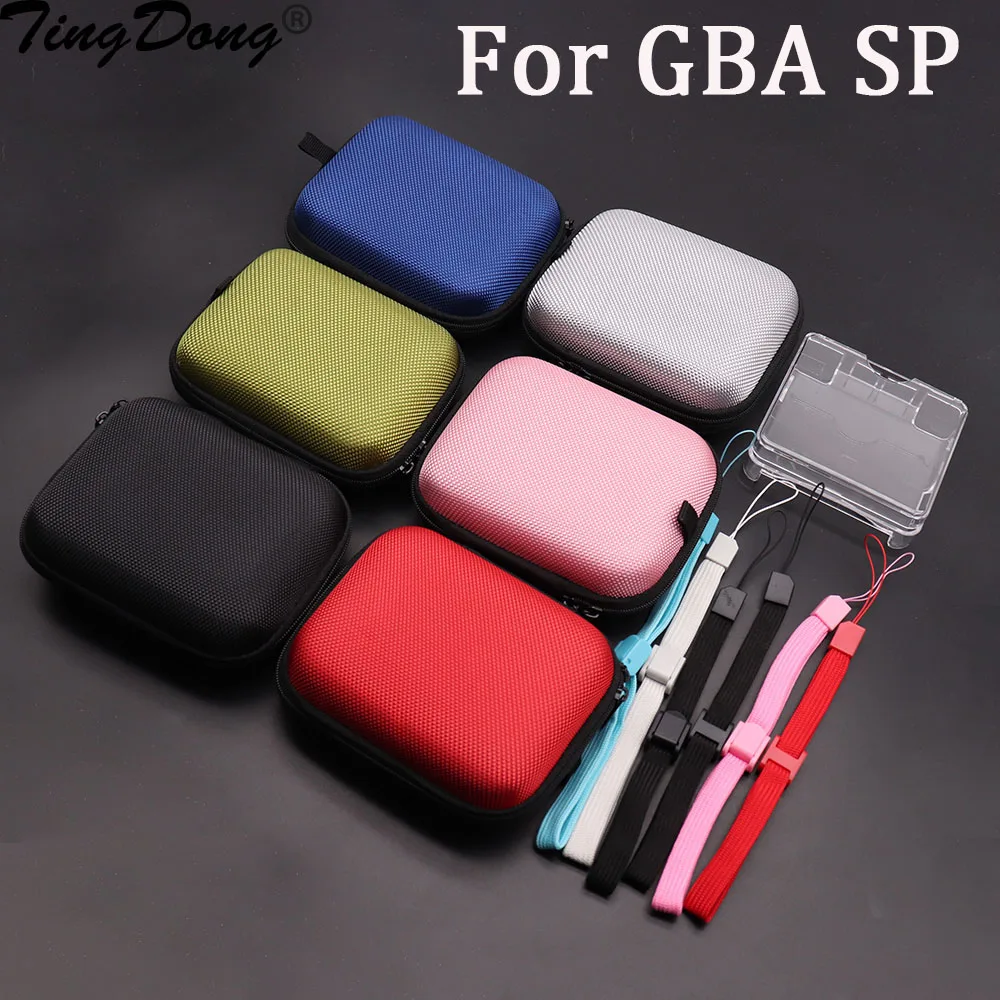 Hard Case Reise Tragen Schutz Tasche Für GBA SP Tragen Schutzhülle Lagerung Tasche Für GBA SP Konsole Klar Schutzhülle Image
