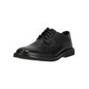 Schnürschuh CLARKS "Atticus", Herren, Gr. 40, schwarz, Leder, elegant, Schuhe, mit GORE-TEX-Technologie