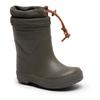 Gummistiefel BISGAARD "thermo", Kinder, Gr. 31, grün (olive), Gummi, Basic, Schuhe, Boots mit Lammwolle, Größenschablone zum Download