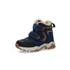 Winterboots DOCKERS BY GERLI, Kinder, Gr. 32, blau (navy), Nubuklederimitat, Textil, sportlich, Schuhe, Klettstiefel, Winterstiefel mit DOCK-Tex