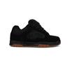 Sneaker DC SHOES "DC Coiler", Gr. 10(43), schwarz (schwarz, gum), 42.52% Leder, 34.74% Synthetikmaterial, 22.74% Polyester, Schuhe