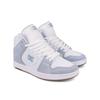 Sneaker DC SHOES "Manteca 4 Hi", Gr. 7,5(40), grau (grau, weiß), 51.34% Leder, 48.66% Synthetikmaterial, Schuhe