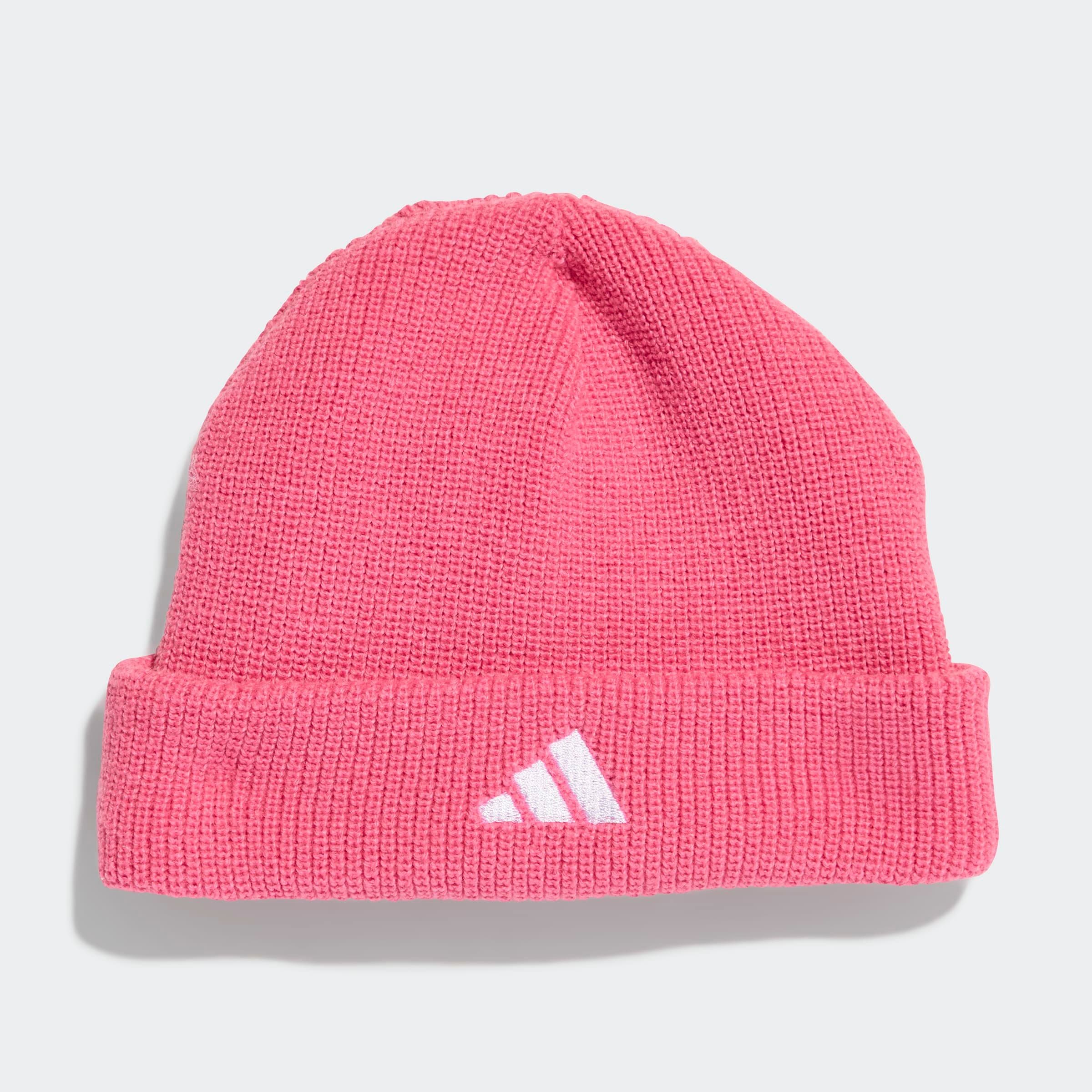 Beanie ADIDAS PERFORMANCE "K BEANIE", Kinder, pink (pink fusion), Obermaterial: 100% Polyacryl, Mützen Image