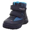 Winterboots SUPERFIT "HUSKY WMS: Mittel", Kinder, Gr. 24, blau (blau, türkis), Lederimitat, Polyester, Basic, Schuhe, Snowboots mit wasserdichtem GORE TEX, Größenschablone zum Download