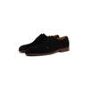 Schnürschuh TOMMY HILFIGER "HILFIGER DRESS SUEDE SHOE", Herren, Gr. 44, schwarz, Veloursleder, unifarben, elegant, Schuhe, Abendschuh, Businessschuh mit kleiner Logoflagge