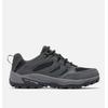 Wanderschuh COLUMBIA "REDMOND™ IV LOW WATERPROOF", Gr. 39, schwarz, citron haze, Mesh, Synthetik, sportlich, Schuhe, wasserdicht