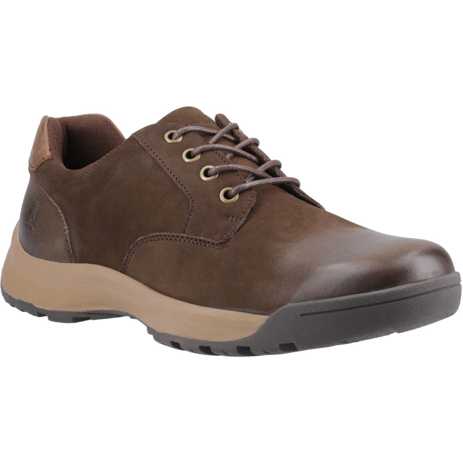 Hush Puppies Vinson Leder Herren Schnürschuhe Braun Image