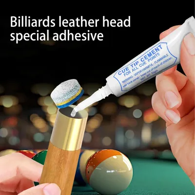 10g Billard Queue Spitze Kleber Billard Queue Reparatur Pool Billard Pool Queue Spitze Reparatur Zubehör Erhöhen Reibung Queue Spitze reparatur Werkzeug Image