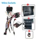 Kenvox android Autoradio Canbus Box Decoder Per audi A3 A4 TT 16 pin Connettore di Cablaggio Spina del Cablaggio Adattatore del Cavo di Alimentazione