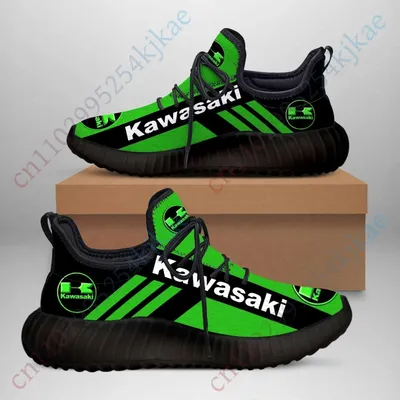 Kawasaki Motorcycle Shoes Men's Sneakers Brand Sports Shoes For Men Big Size Tennis Lightweight Comfortable Casual Shoes Unisex