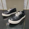 Ricks Schuhe Classic Black Barb Erhöhung Sport Herrenschuhe Freizeit Damenschuhe Joker Four Seasons Lederschuhe