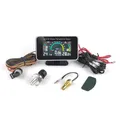 Misuratore universale 3 in 1 LCD pressione olio/temperatura acqua/tensione 9-36V per auto camion moto con sensore 1/8 NPT con allarme