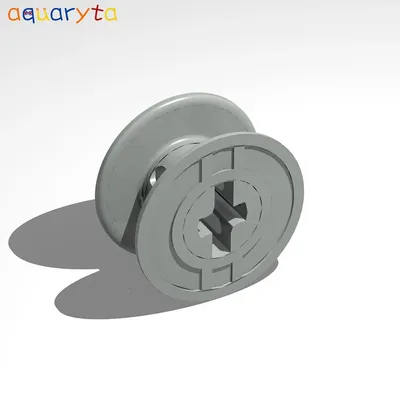 Little Builder 61510 Bausteine Teil 10 Stück 2x2 Spulenrolle DIY Baut pädagogische Partikel Spielzeug Geschenk für Kinder Image