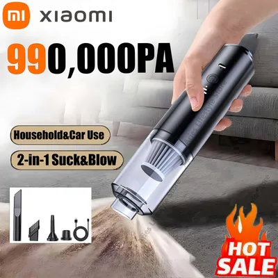 Xiaomi Powerful Vacuum Cleaner 990000pa Cordless Handheld Vacuum Home Suction Blow Vacuum Cleaner Clean Without Dead Corner New