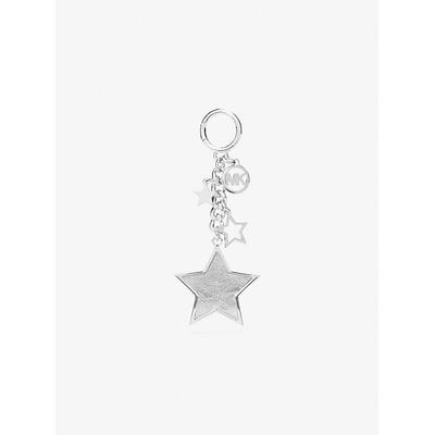 Michael Kors Stars Bag Charm Silver One Size