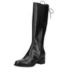 Stiefel NERO GIARDINI "Nero Giardini Stiefel Leder", Damen, Gr. 39, schwarz, Leder, casual, Schuhe
