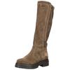 Stiefel NERO GIARDINI "Nero Giardini Stiefel Leder/Synthetik", Damen, Gr. 38, braun, Leder, Synthetik, casual, Schuhe
