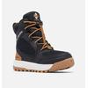 Winterstiefel COLUMBIA "YOUTH PORTLANDER™ OMNI-HEAT™", Damen, Gr. 32, schwarz, elk, Mesh, Synthetik, sportlich, Schuhe, wasserdicht, wärmend