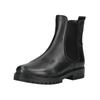 Stiefelette GABOR COMFORT "Gabor Comfort Stiefelette Leder/Textil", Damen, Gr. 38, schwarz, Leder, Textil, casual, Schuhe