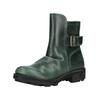Stiefelette FLY LONDON "Fly London Stiefelette Leder", Damen, Gr. 38, blau (petrol), Leder, casual, Schuhe
