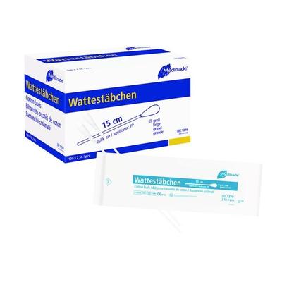 Meditrade Wattestäbchen »groß« Kunststoff 200 Stück Image