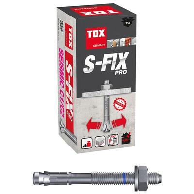 TOX Bolzenanker »S-Fix Pro« M10 x105/25 Kunststoffbox 25 Stück Image