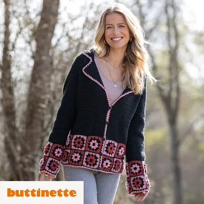 Häkelanleitung – Häkeljacke im Chanel-Style aus Woll Butt Versailles Image