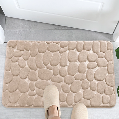Memory Foam Super Absorbent Floor Mat Khaki