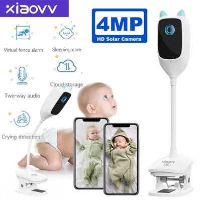 4MP 2K WiFi Indoor Baby Monitor With Cry Detection, Full Color Night Vision, 360 Pan Tilt, And Motion Alerts 4MP 2K WiFi Indoor Baby Monitor With Cry Detection, Full Color Night Vision, 360 Pan Tilt, And Motion Alerts