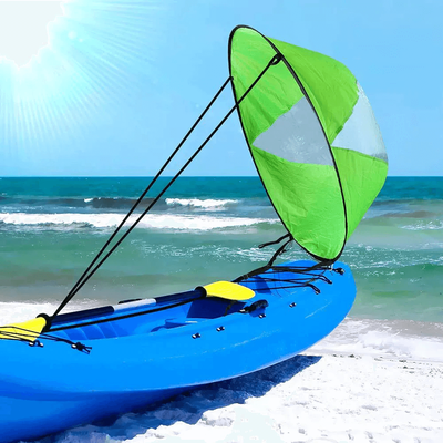 Pop Up Kayak & Paddleboard Sail Green