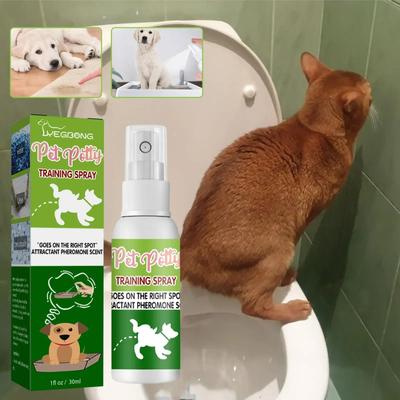 Ultimate Pet Toilet Training Spray Indoor Potty Trainer For Dogs & Cats Ultimate Pet Toilet Training Spray Indoor Potty Trainer For Dogs & Cats