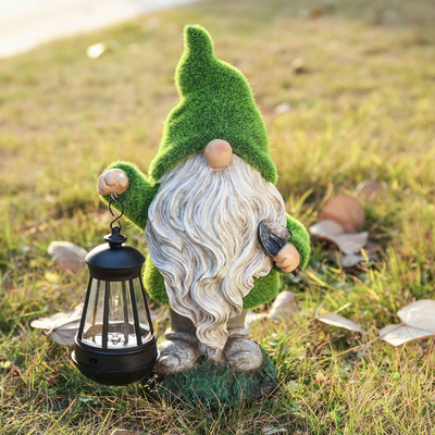 Adorable Garden Gnome Solar Lights Jinzic