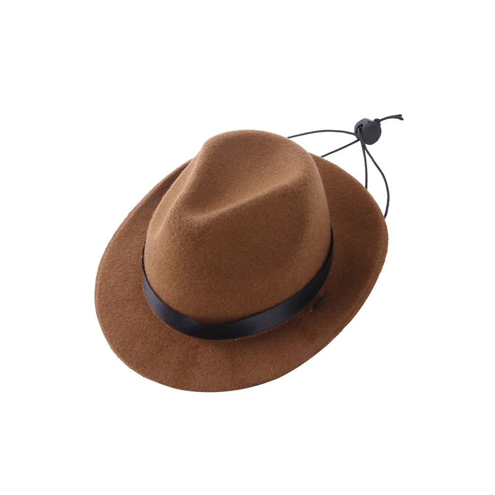 Adjustable Pet Dog Cowboy Hat: Funny Headgear For Cats & Dogs 1