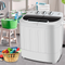 Compact Mini Twin Tub Washing Machine, Portable Washer & Dryer For Apartments, Dorms, RVs Compact Mini Twin Tub Washing Machine, Portable Washer & Dryer For Apartments, Dorms, RVs