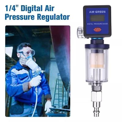 Air Flow Regulator Digital Pressure Gauge Filter Tool For Paint Spray Air Flow Regulator Digital Pressure Gauge Filter Tool For Paint Spray
