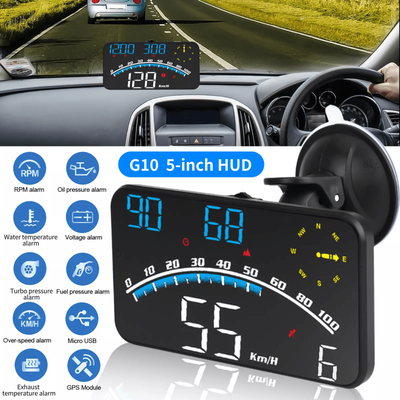 Universal Digital Speedometer GPS Car HUD Head Up Display, Screen MPH Overspeed Alarm, Plug And Play Smart Speed Monitor Universal Digital Speedometer GPS Car HUD Head Up Display, Screen MPH Overspeed Alarm, Plug And Play Smart Speed Monitor