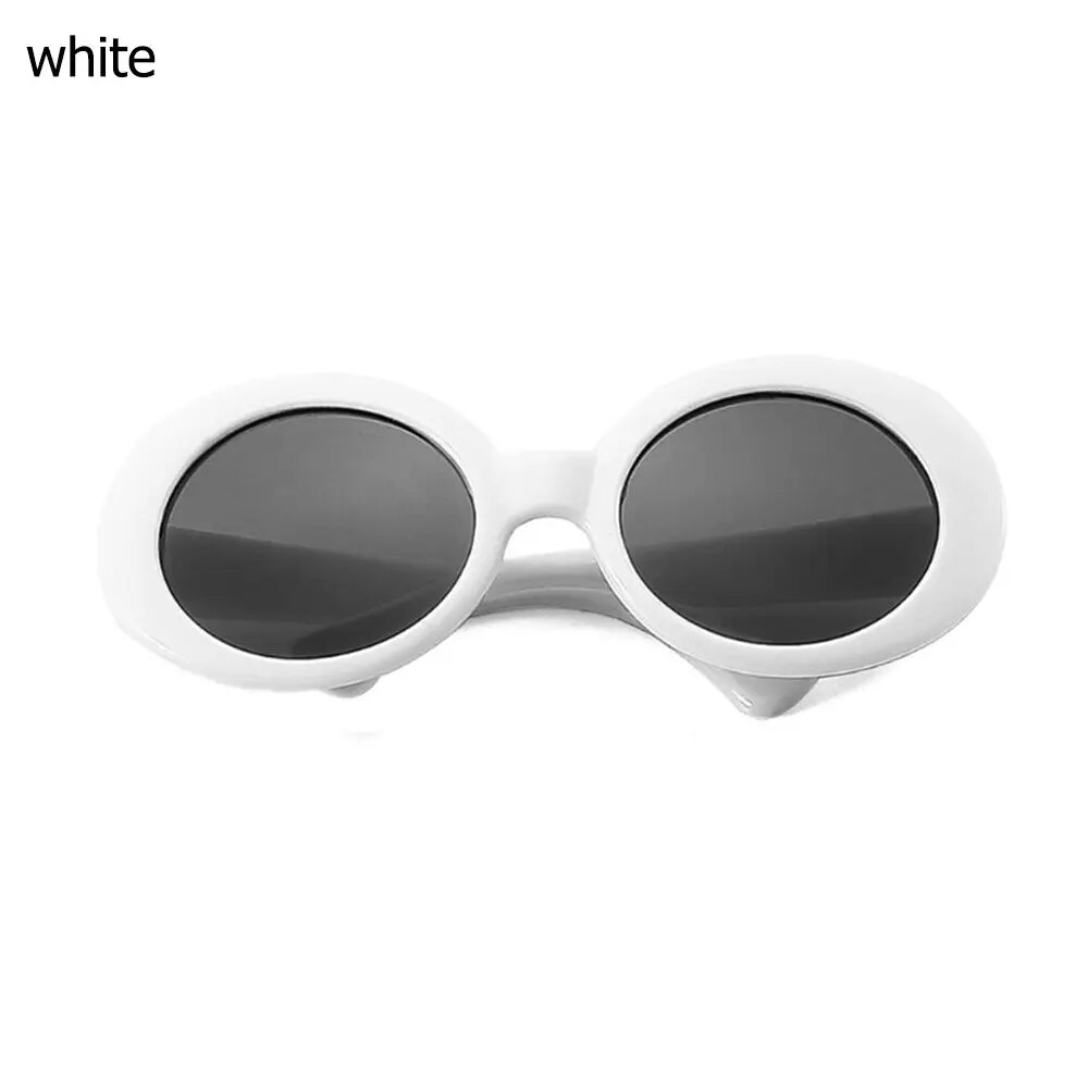 Fashionable Multicolor Cat & Dog Sunglasses: Cool Round Frames Pet Eyeglasses 4