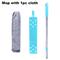 Long Handle Dust Mops: Efficient Floor & Ceiling Cleaning Tools For Household mop And 1pc Cloth
