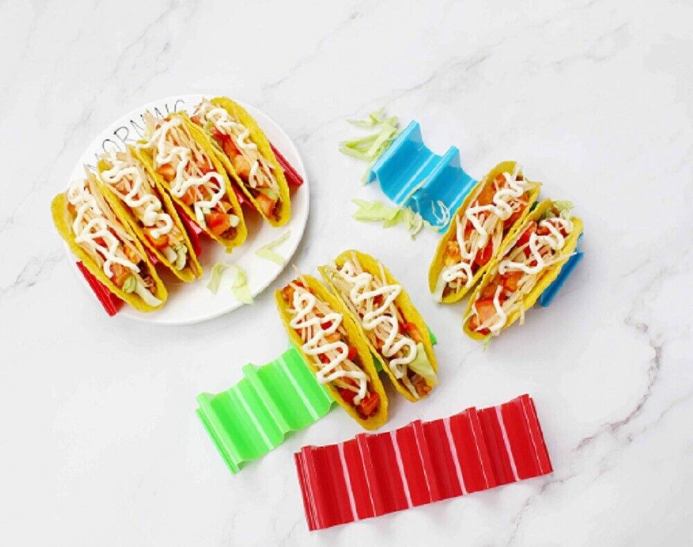 Wave Shape Stainless Steel Taco Holder Wave Shape Stainless Steel Taco Holder