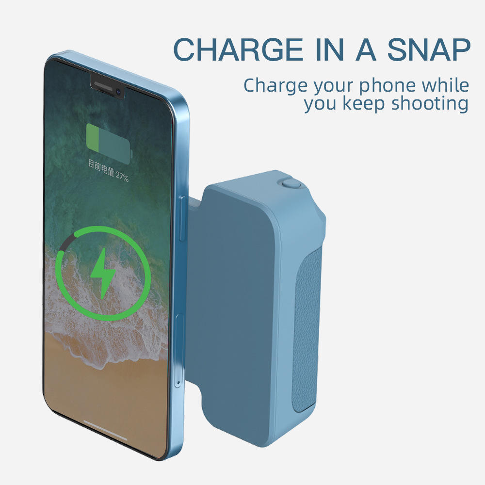Lazy Charging Rack Selfie Stick Upgraded Purple