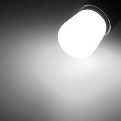 Mini 2W LED Light Bulbs E14 E12 T22 220V 110V 12V 24V Refrigerator Lamp Screw Bulb Emitting Color: Cold White E12 110V 260V