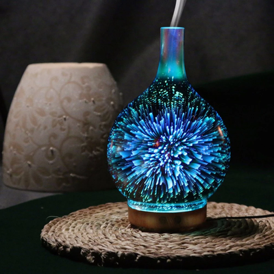 Essential Oil 3D Glass Diffuser | Mesmerizing Aromatherapy Ultrasonic Diffuser For Workspace | Stardust Glass Diffuser Essential Oil 3D Glass Diffuser | Mesmerizing Aromatherapy Ultrasonic Diffuser For Workspace | Stardust Glass Diffuser